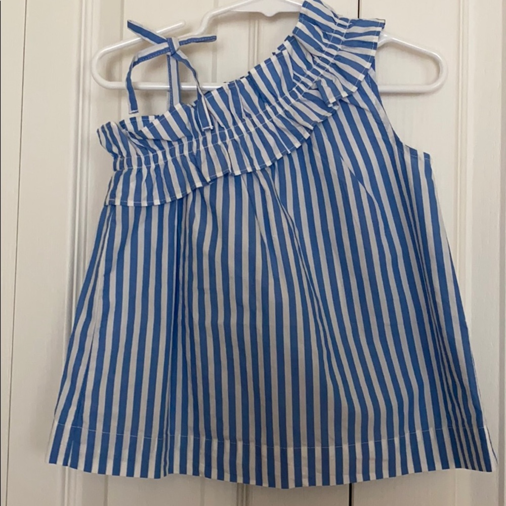 JCrew Crewcuts ruffled top